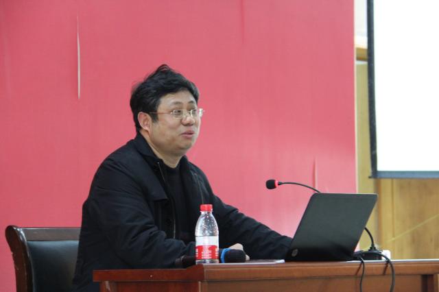 江苏省明清小说研究会副会长苗怀明作讲座 江苏省明清小说研究会副会长苗怀明作讲座